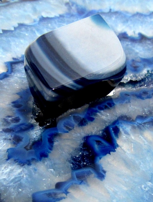 Pedra Preciosa Azul Celeste